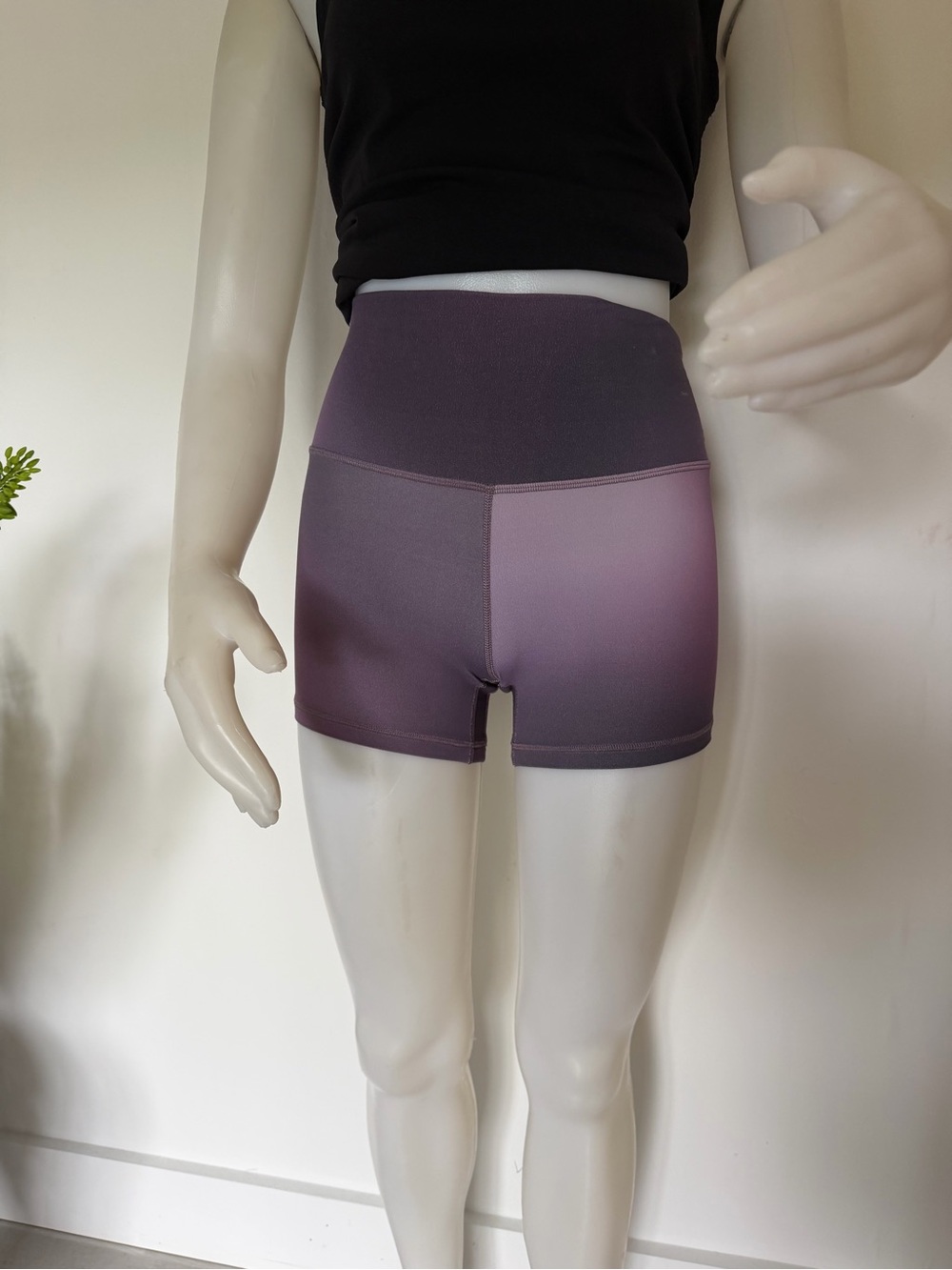 lululemon athletica High-Rise Purple Ombre Bike Shorts